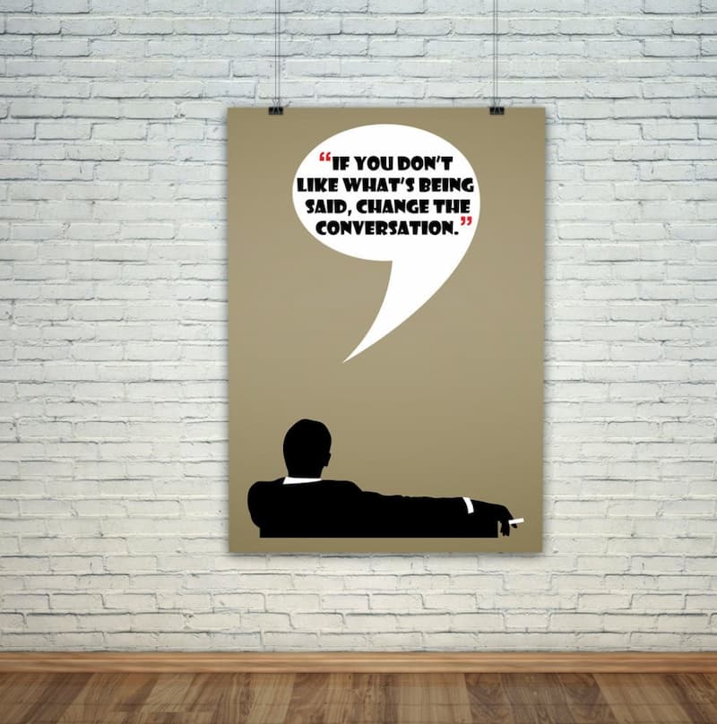 MadMen Wall Art